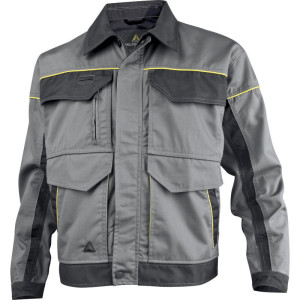 Veste de travail MACH CORPORATE gris clair gris foncé MCVESGR DELTA-PLUS