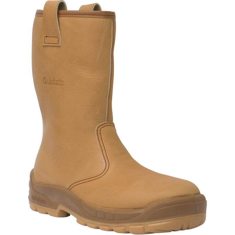 Bottes de sécurité fourrées JALFRIGG S3S CI FO SR cuir beige - 00J0652 - JALLATTE