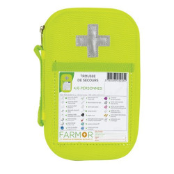 Trousse de secours 4/6 personnes - TRO2230FLJ - FARMOR