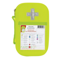 Trousse de secours VEHICULES 2/4 personnes - TRO2172FLJ - FARMOR