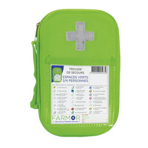 Trousse de secours ESPACES VERTS - TRO2175FLV - FARMOR