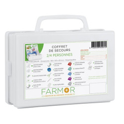 Trousse de secours multirisques 1/5 personnes - FARMOR