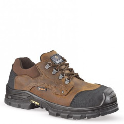 Chaussures de sécurité basses JALKHAYA SAS NEW cuir marron/noir - 00JJE18 - JALLATTE