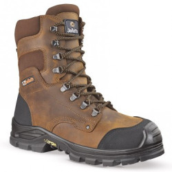 Rangers de sécurité JALHICKORY S3 SC CI HI HRO LG FO SR cuir marron - 00JJE15 - JALLATTE