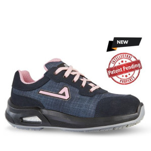Chaussures de sécurité basses AMY S1PS FO SR bleu/rose - IAIA214 - AIMONT