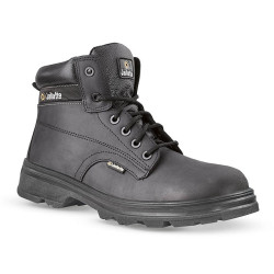 Chaussures de sécurité montantes JALEREC S3S FO SR cuir noir - 00JMJ07 - JALLATTE