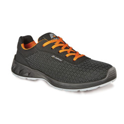 Chaussures de sécurité basses HAVOC S3S CI FO SR noir/orange - DM20184 - AIMONT