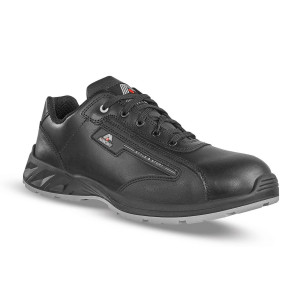 Chaussures de sécurité basse cuir noir SKYMASTER S3 SRC
