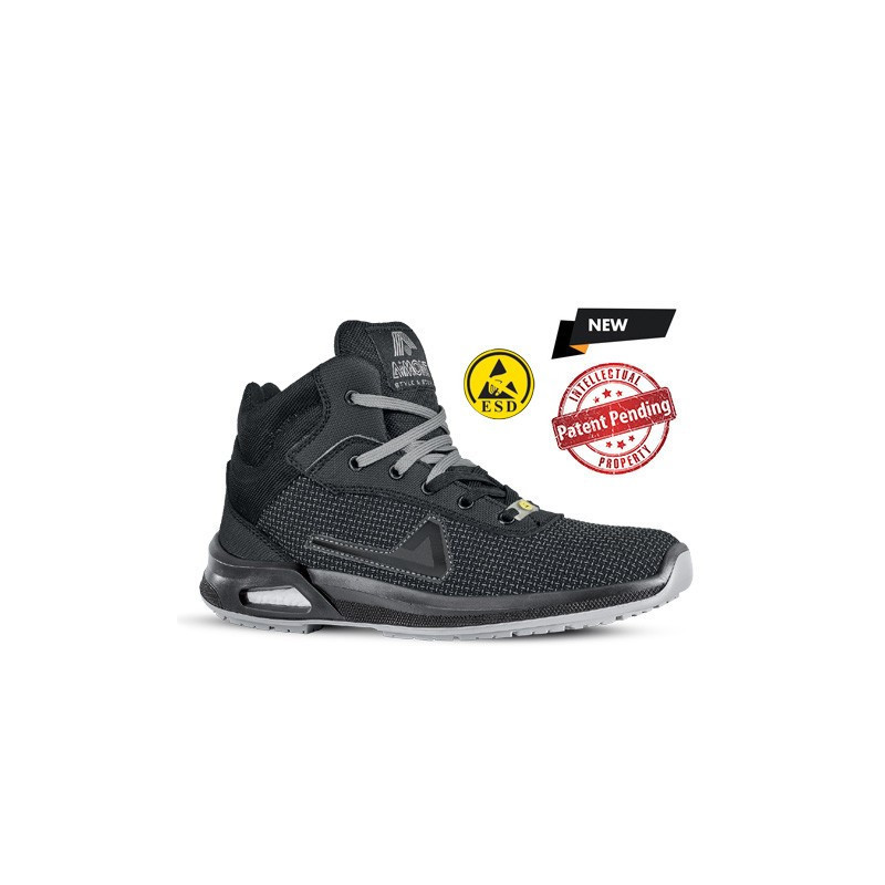 Chaussures de sécurité montantes BLAZE S3S CI FO SR gris - IAIA120 - AIMONT