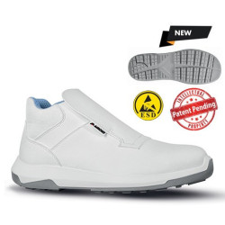 Chaussures de sécurité montantes GIL S3S CI FO SR blanc - ARAR813 - AIMONT