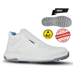Chaussures de sécurité montantes GIL S3S CI FO SR blanc - ARAR813 - AIMONT