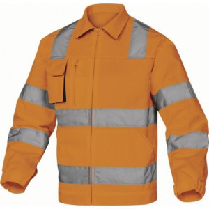 Veste WORKWEAR M2VHV haute visibilité orange fluo DELTA-PLUS