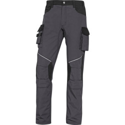 Pantalon de travail MACH2 CORPORATE MCPA2  RIPSTOP gris/noir DELTA-PLUS