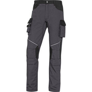 Pantalon de travail MACH2 CORPORATE MCPA2  RIPSTOP gris/noir DELTA-PLUS
