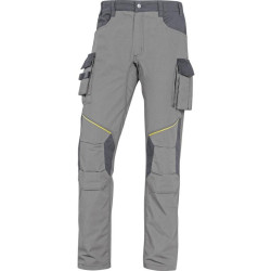Pantalon de travail MACH2 CORPORATE MCPA2  RIPSTOP gris clair/gris foncé DELTA-PLUS