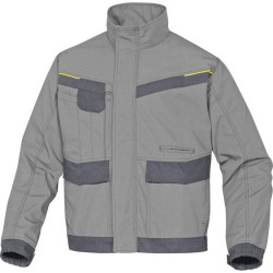 Veste de travail MACH2 RIPSTOP gris clair/gris - MCVE2GR - DELTA-PLUS