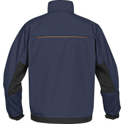 Veste de travail MACH2 RIPSTOP bleu marine/noir - MCVE2MN - DELTA-PLUS