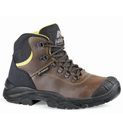 Chaussures de sécurité montantes YARD S3 FO SR cuir marron - 00DYC26 - AIMONT