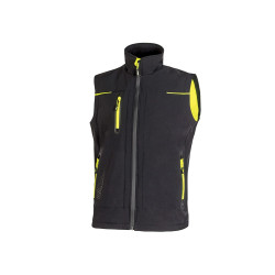 Gilet sans manche UNIVERSE FU188BC BLACK CARBON U-POWER