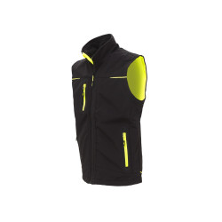 Gilet sans manche UNIVERSE FU188BC BLACK CARBON U-POWER