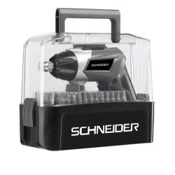 Visseuse 3.6V avec 54 embouts - 50513 - SCHNEIDER