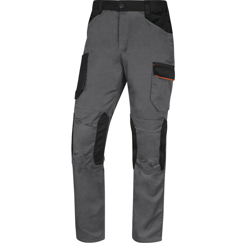 Pantalon de travail MACH 2 gris/orange - M2PA3