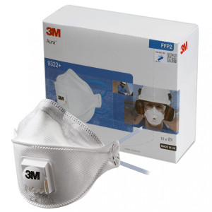 BOITE DE 10 MASQUES JETABLES FFP2 - 9322 - 3M