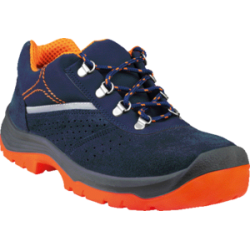 Chaussures de sécurité basses RIMINI4 S1P SRC bleu marine/orange - RIMINI4SPBL - DELTA PLUS