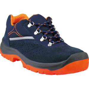 Chaussures de sécurité basses RIMINI4 S1P SRC bleu marine/orange - RIMINI4SPBL - DELTA PLUS