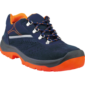 Chaussures de sécurité basses RIMINI4 S1P SRC bleu marine/orange