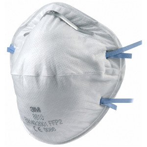 BOITE DE 20 MASQUES JETABLES FFP2 SANS SOUPAPE - 8810 - 3M