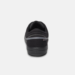 Chaussures de sécurité basses VALLEY croûte de cuir noir 9844 PARADE