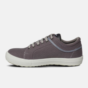 Chaussures de sécurité basses VALLEY croûte de cuir gris 9825 PARADE