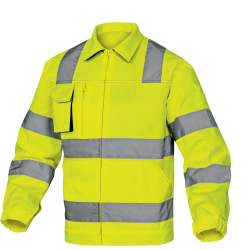 Veste WORKWEAR M2VHV haute visibilité jaune fluo DELTA-PLUS