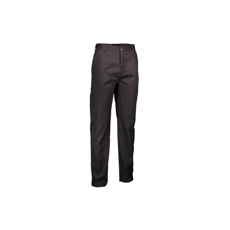 Pantalon de travail 100% COTON gris/noir PARY - SINGER