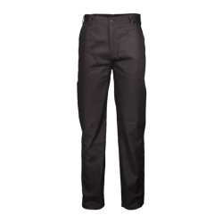Pantalon de travail 100% COTON gris/noir PARY - SINGER