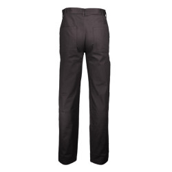 Pantalon de travail 100% COTON gris/noir PARY - SINGER
