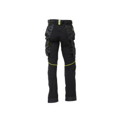 Pantalon slim stretch ATOM BLACK CARBON U-POWER