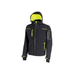 Veste U-TEX SPACE FU187BC BLACK CARBON U-POWER