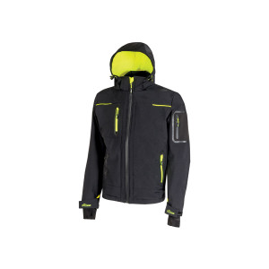 Veste U-TEX SPACE FU187BC BLACK CARBON U-POWER