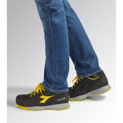 Chaussures de sécurité basses GLOVE MDS LOW S3S FO HRO SR noire/jaune 701.181135_80013 - DIADORA