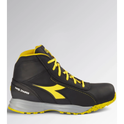 Chaussures de sécurité montantes GLOVE MDS MID S3S FO HRO SR noire/jaune 701.181134_80013 - DIADORA