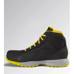Chaussures de sécurité montantes GLOVE MDS MID S3S FO HRO SR noire/jaune 701.181134_80013 - DIADORA