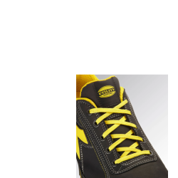 Chaussures de sécurité basses GLOVE LOW S3S FO HRO noire/jaune 701.181141_80013 - DIADORA