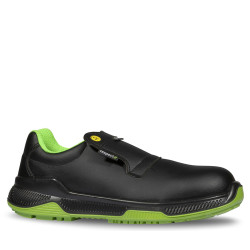 Chaussures de sécurité basse JALGABBRO S2 FO SR noir/vert - JIJI522 - JALLATTE