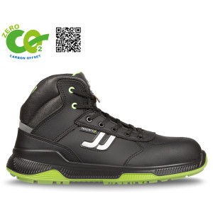 Chaussures de sécurité montantes JALFUTURE S3S CI FO SR noir/vert - JIJI414 - JALLATTE