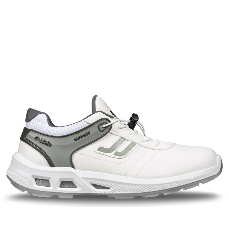 Chaussures de sécurité basses JALLABO O2 FO SRC blanc/gris - JOJO213 - JALLATTE