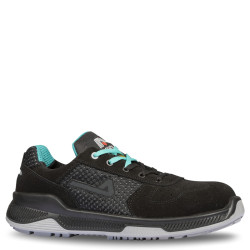 Chaussures de sécurité basses ADAPTOR S1PS CI FO SR noir/bleu - AFAF203 - AIMONT