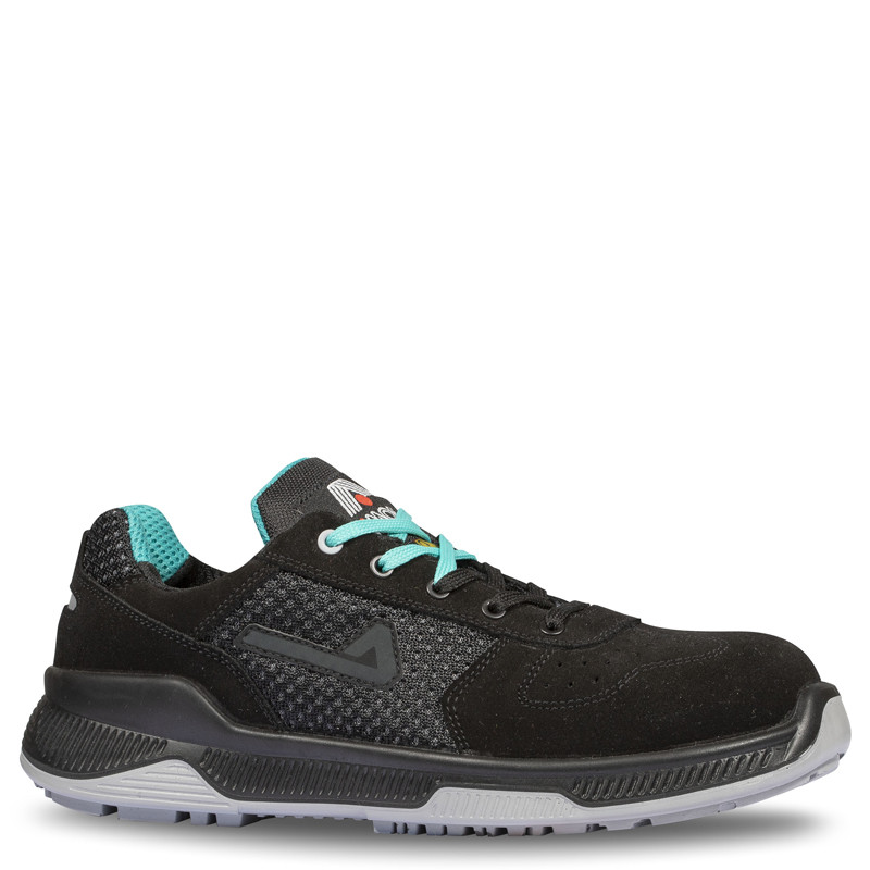 Chaussures de sécurité basses ADAPTOR S1PS CI FO SR noir/bleu - AFAF203 - AIMONT