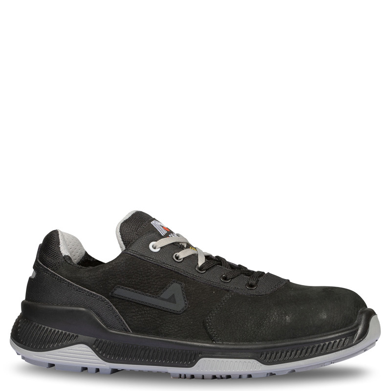 Chaussures de sécurité basses CHECK S3S CI FO SR cuir gris - AFAF201 - AIMONT